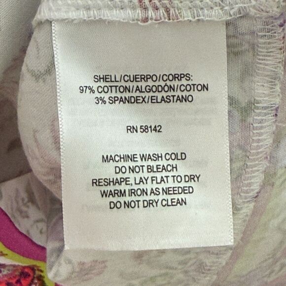 London Times Womens Sheath Dress 10 Pink Floral Green Sleeveless Event Spring - Picture 6 of 7